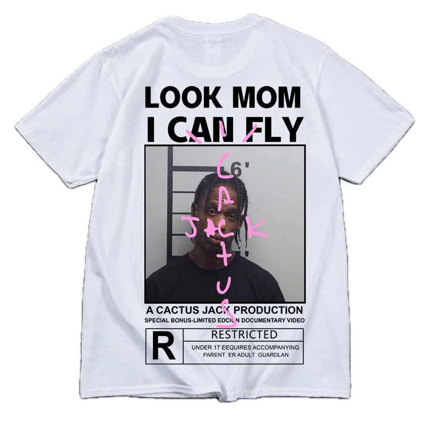 Travis Scott Look Mom I Can Fly T-shirt