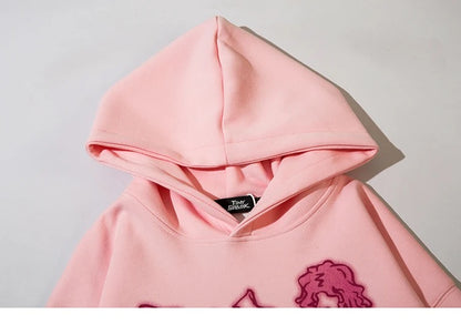 SUDADERA CON CAPUCHA Y ESTAMPADO DE DIBUJOS ANIMADOS