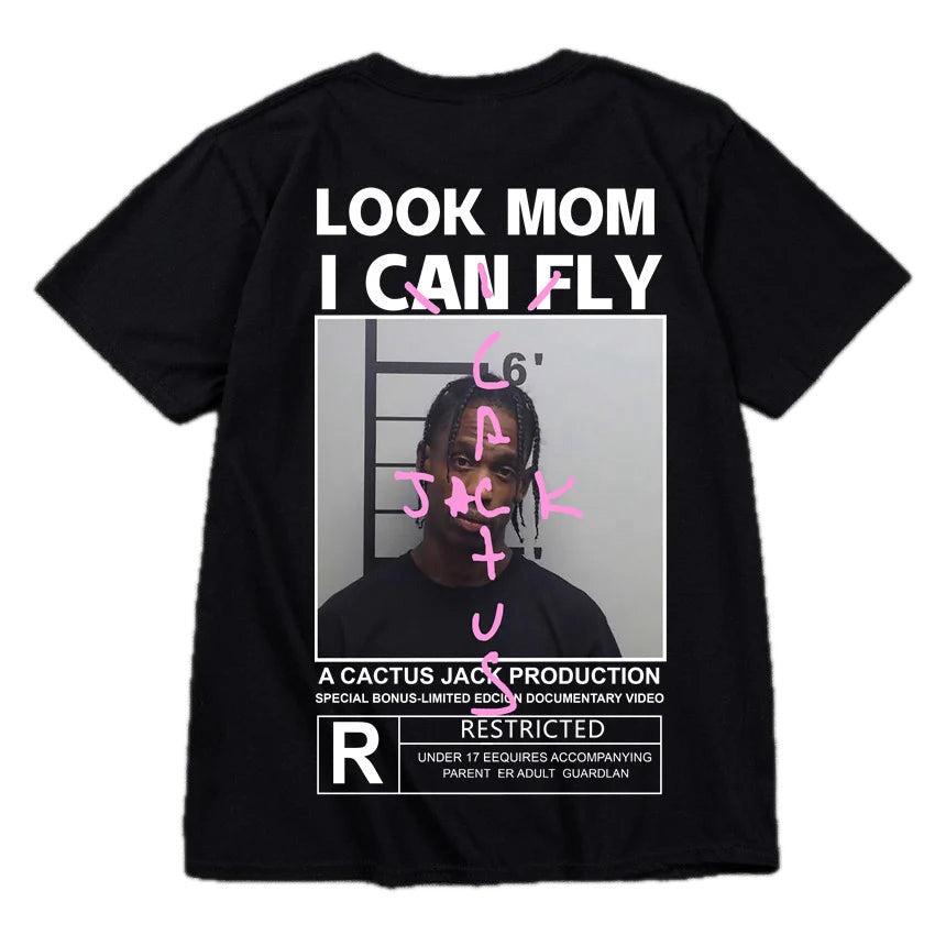 Travis Scott Look Mom I Can Fly T-shirt