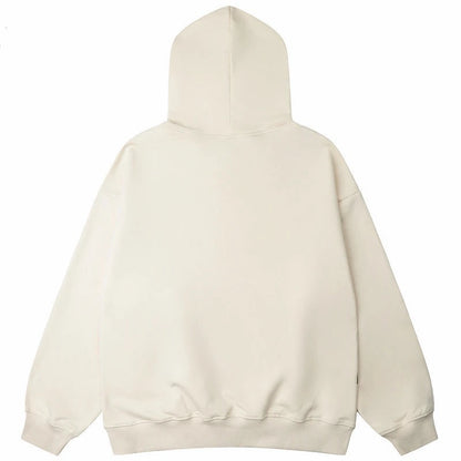 SUDADERA CON CAPUCHA FIGURA SOMBRA