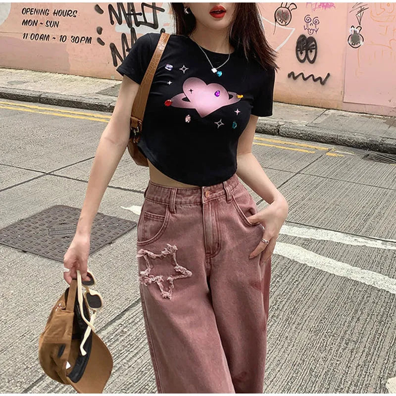 Star Patch Jeans