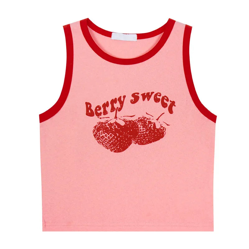 Berry Sweet Fitted Top