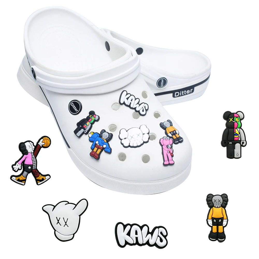 KAWS Crocs Shoe Charm Set (9pc)