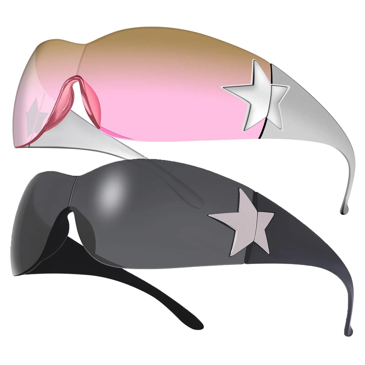 Y2K Star Shades