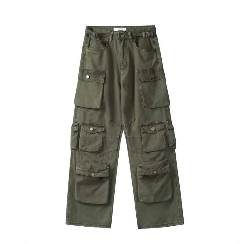 PANTALON CARGO LAVÉ